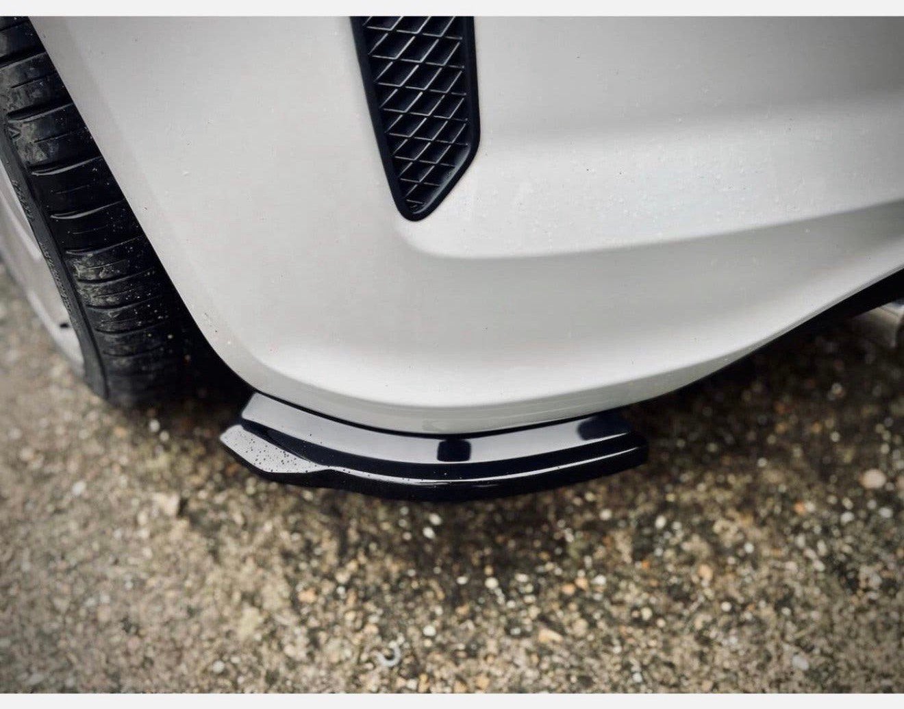 Volkswagen Scirocco R-Line R FL diffuser spats fins zwart, Ophalen of Verzenden, L, L, L