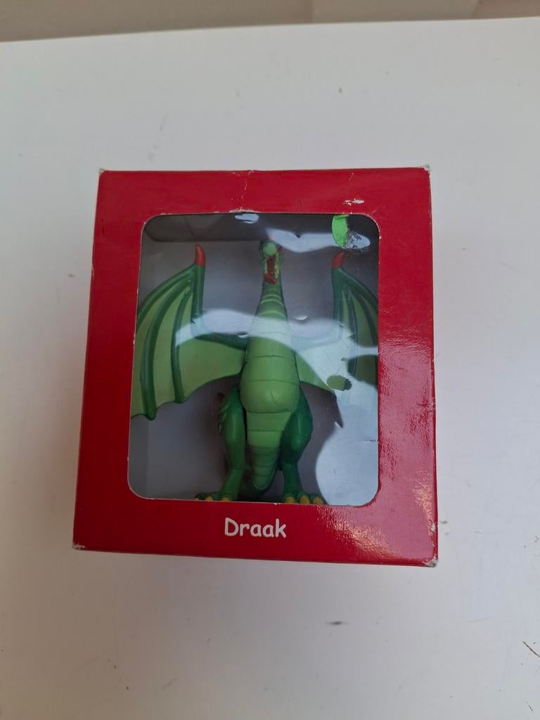 Groene Draak Speelfiguur in Doos - efteling . Nieuwstaat, Ophalen of Verzenden, Nieuw