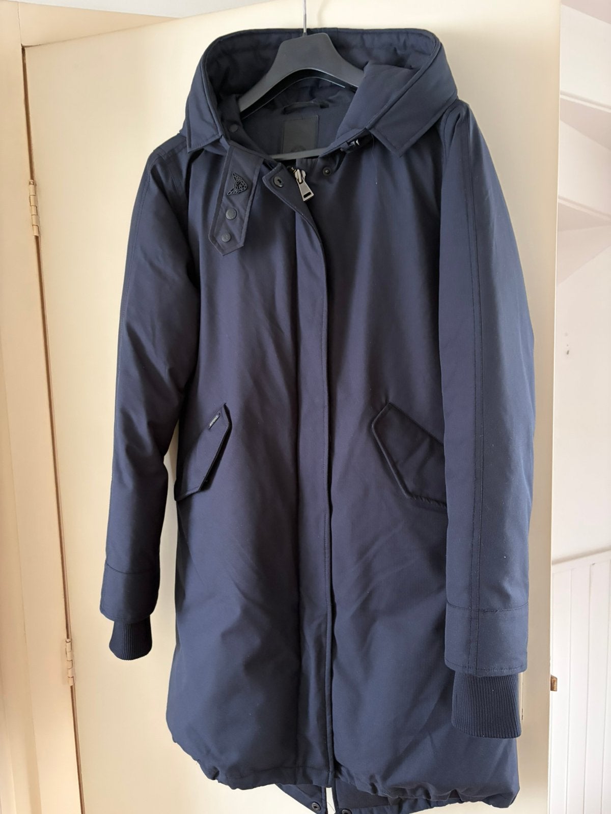 Airforce winterjas, Ophalen of Verzenden, Zo goed als nieuw, Zwart
