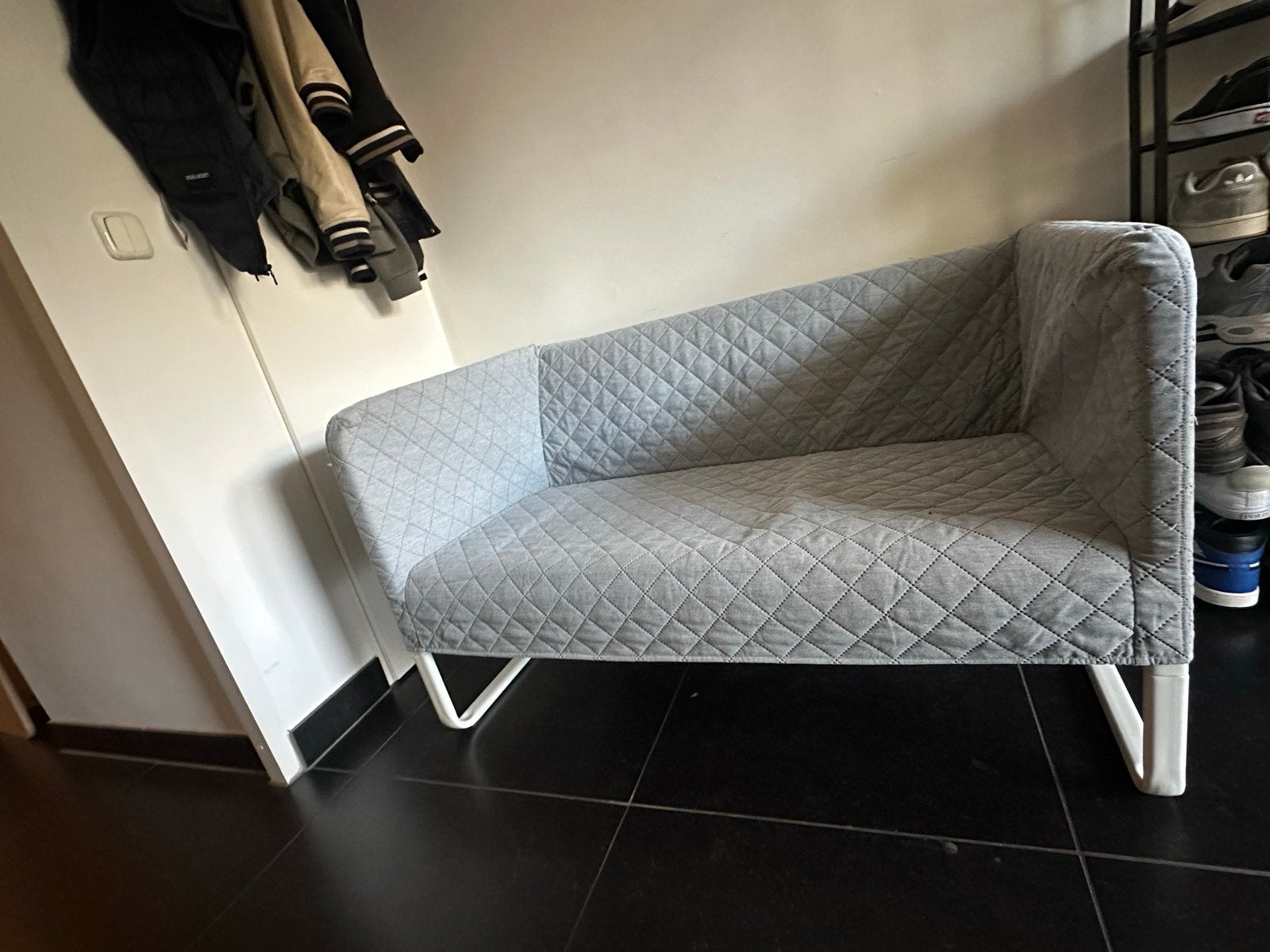 Ikea KNOPPARP 2-zitsbank zgan, Huis en Inrichting, Ophalen, Strak, Minder dan 75 cm, Tweepersoons