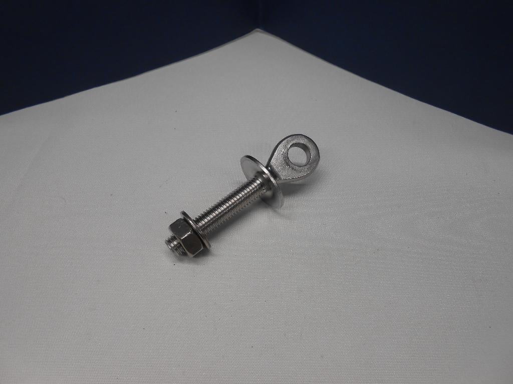 Oogbout, RVS, M10 x 50 mm, grote kraag, voor boten, Ophalen of Verzenden, Nieuw, Overige typen