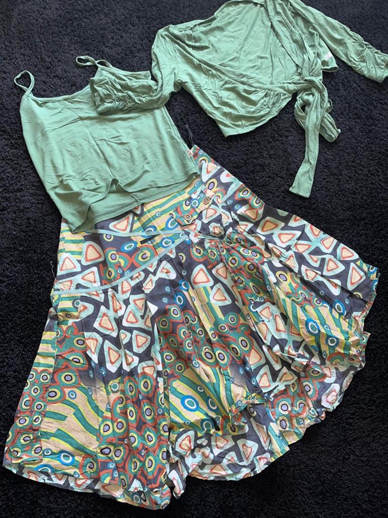 Leuke kleurige zomerrok van ART, mt XXL, Maat 46/48 (XL) of groter, ART, Ophalen of Verzenden, Zo goed als nieuw