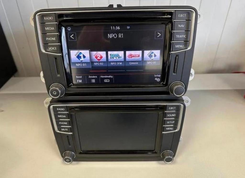 Reparatie volkswagen radio mib Discover media PQ touchscreen, Auto diversen, Autoradio's, Ophalen, Zo goed als nieuw