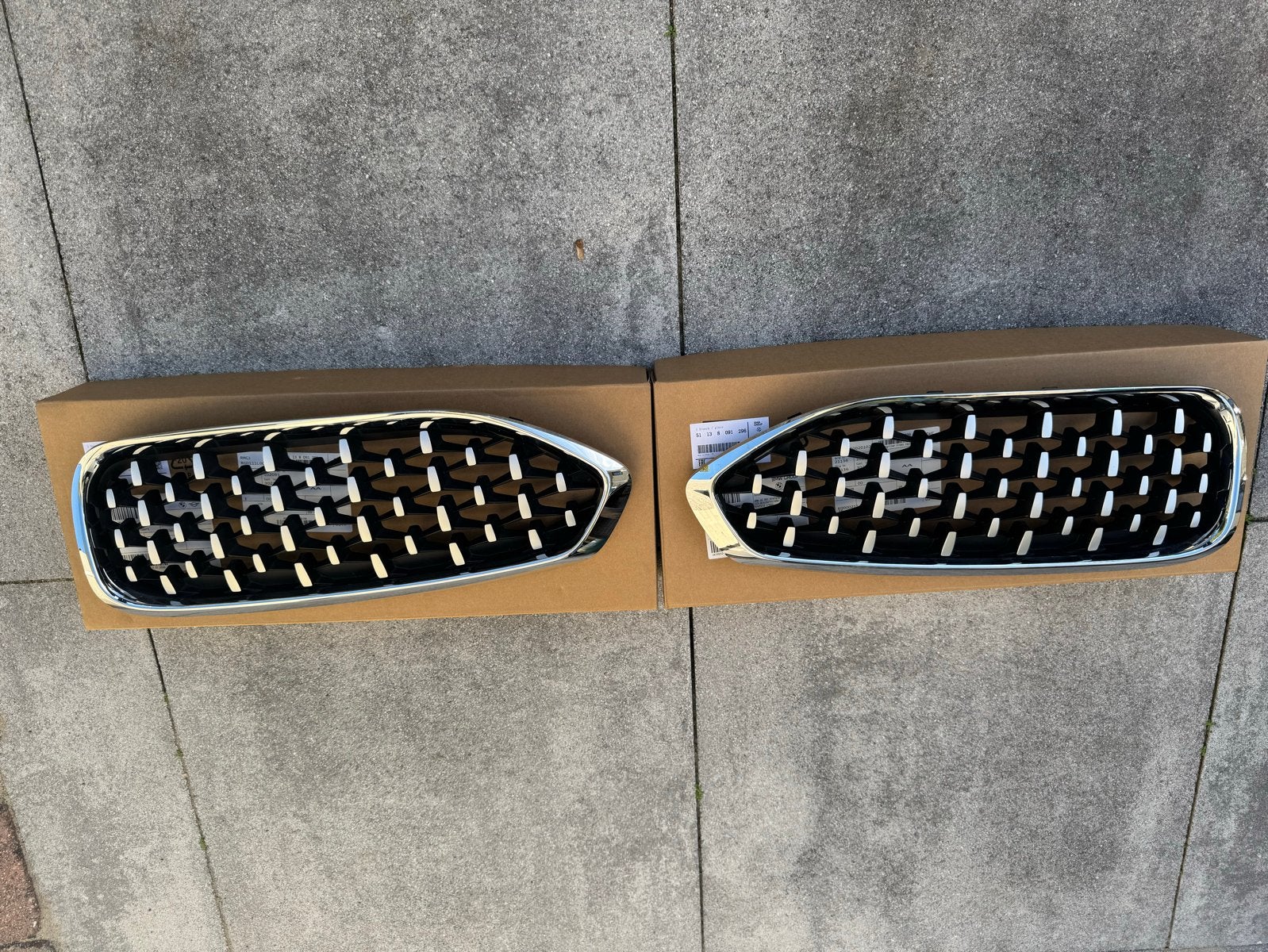 BMW Z4 G29 Chroom Nieren Grill Set, Nieuw, Bumper, BMW, Verzenden