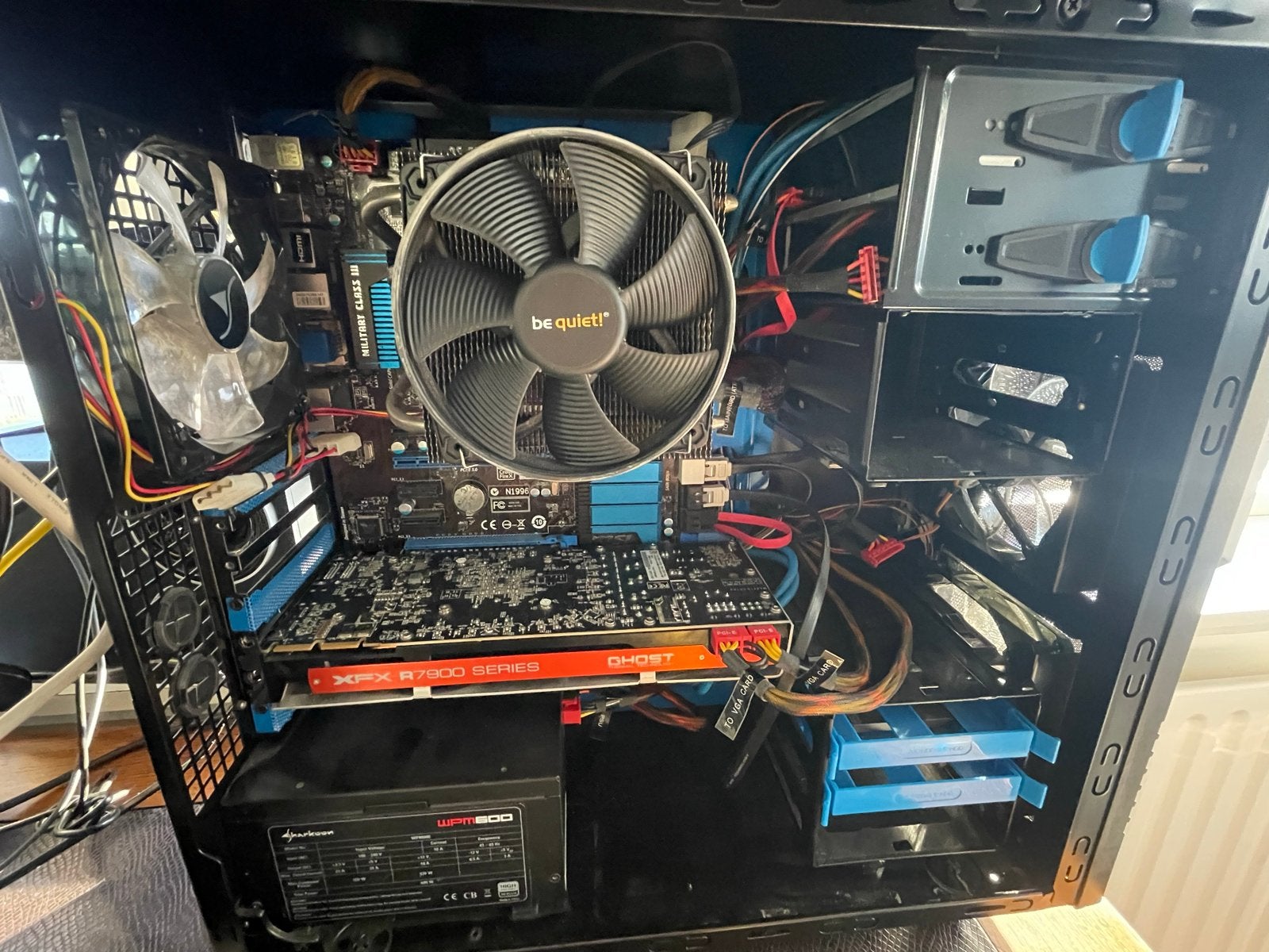 Complete PC Setup: i7-3770K, 2x SSD, 2x 22" monitors, Computers en Software, Desktop Pc's, Gebruikt, 8 GB, SSD, 3 tot 4 Ghz