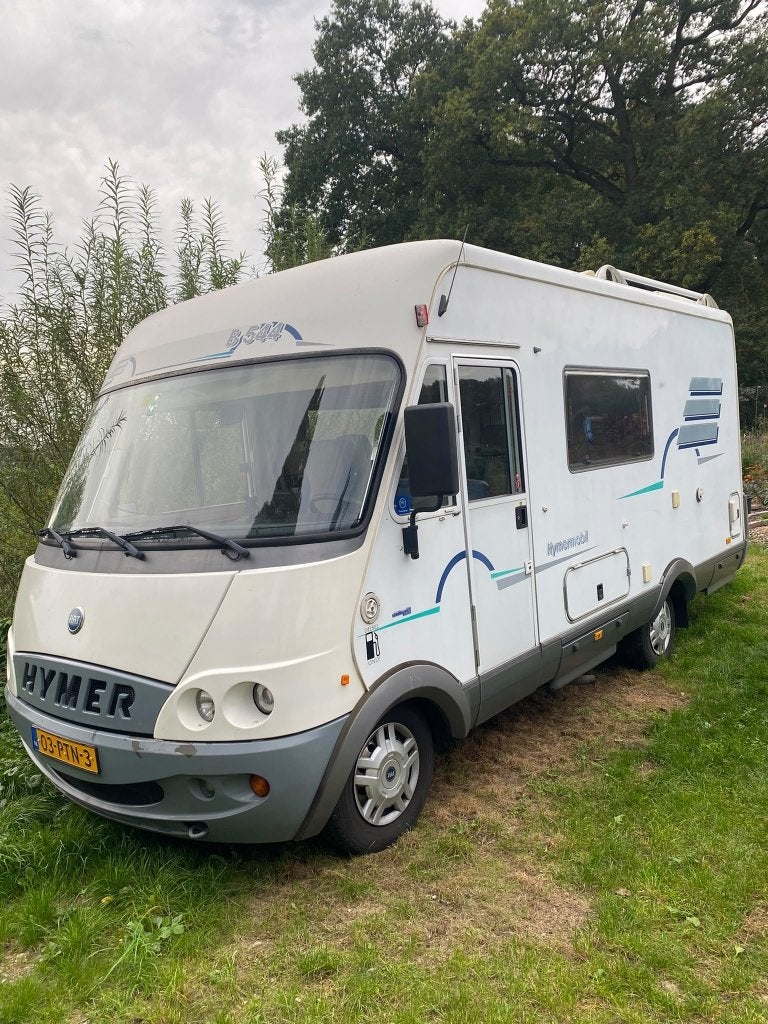 Camper Hymer B544 Integraal 5-persoons, Integraal, Chemisch toilet, Standaard zit, Fiat