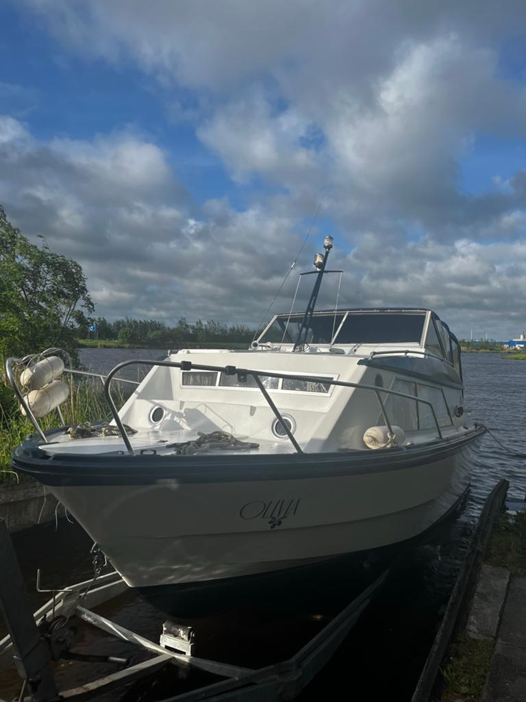 Fjord Attaché 24 - Klassieke Noorse motorboot met Mercedes d, Ophalen, Overige merken, Gebruikt, Binnenboordmotor