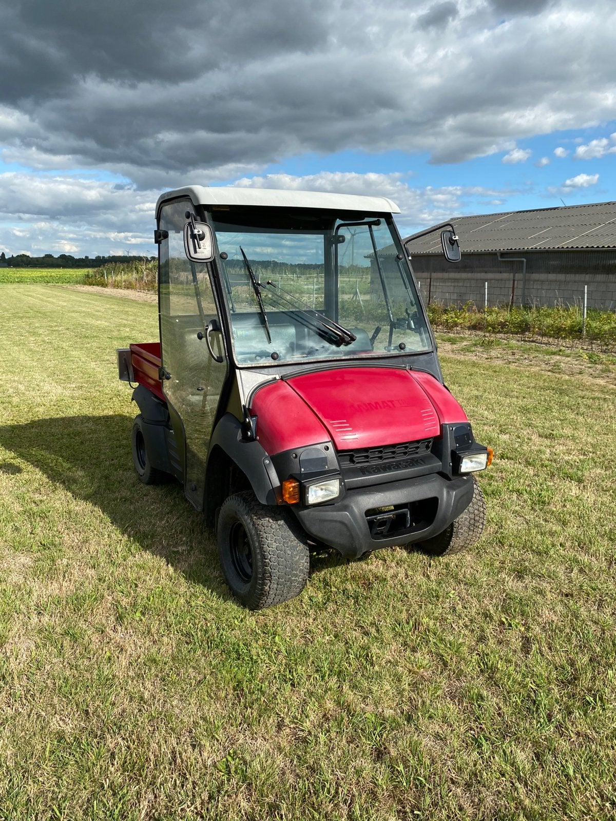 Kawasaki Mule 600, Ophalen, Gebruikt