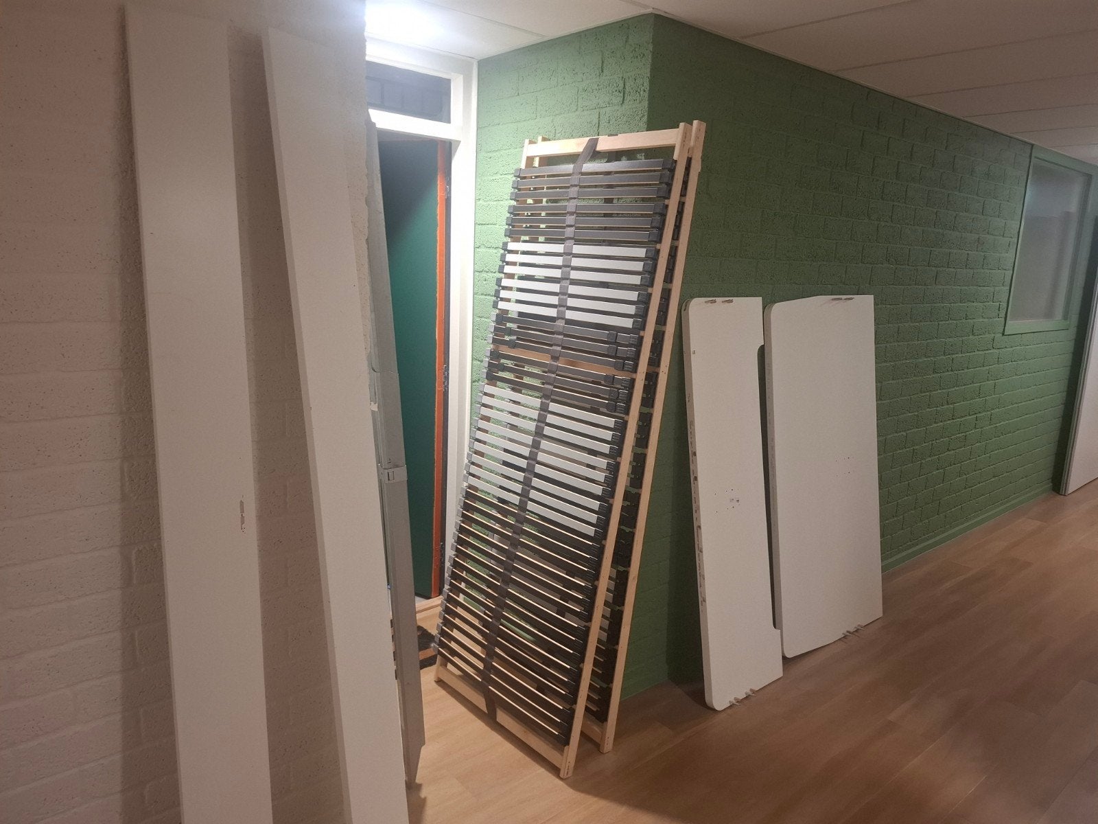 Malm Ikea bed, Ophalen, Gebruikt, Wit, Tweepersoons