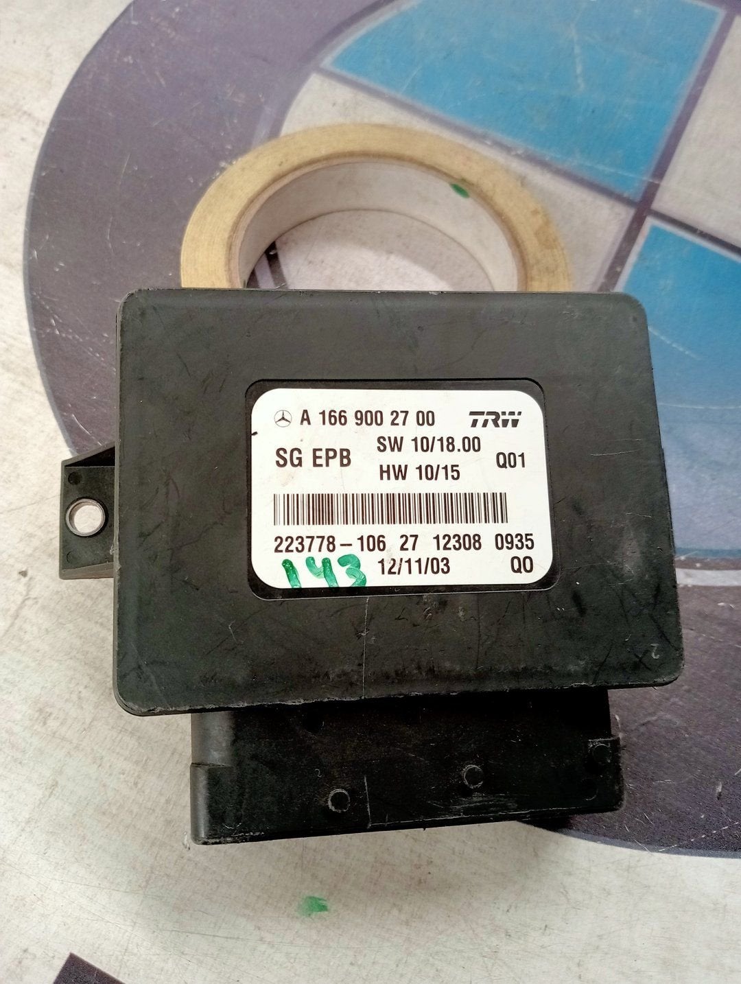 Handrem Module van een Mercedes A-Klasse, Gebruikt, -, Ophalen of Verzenden, -