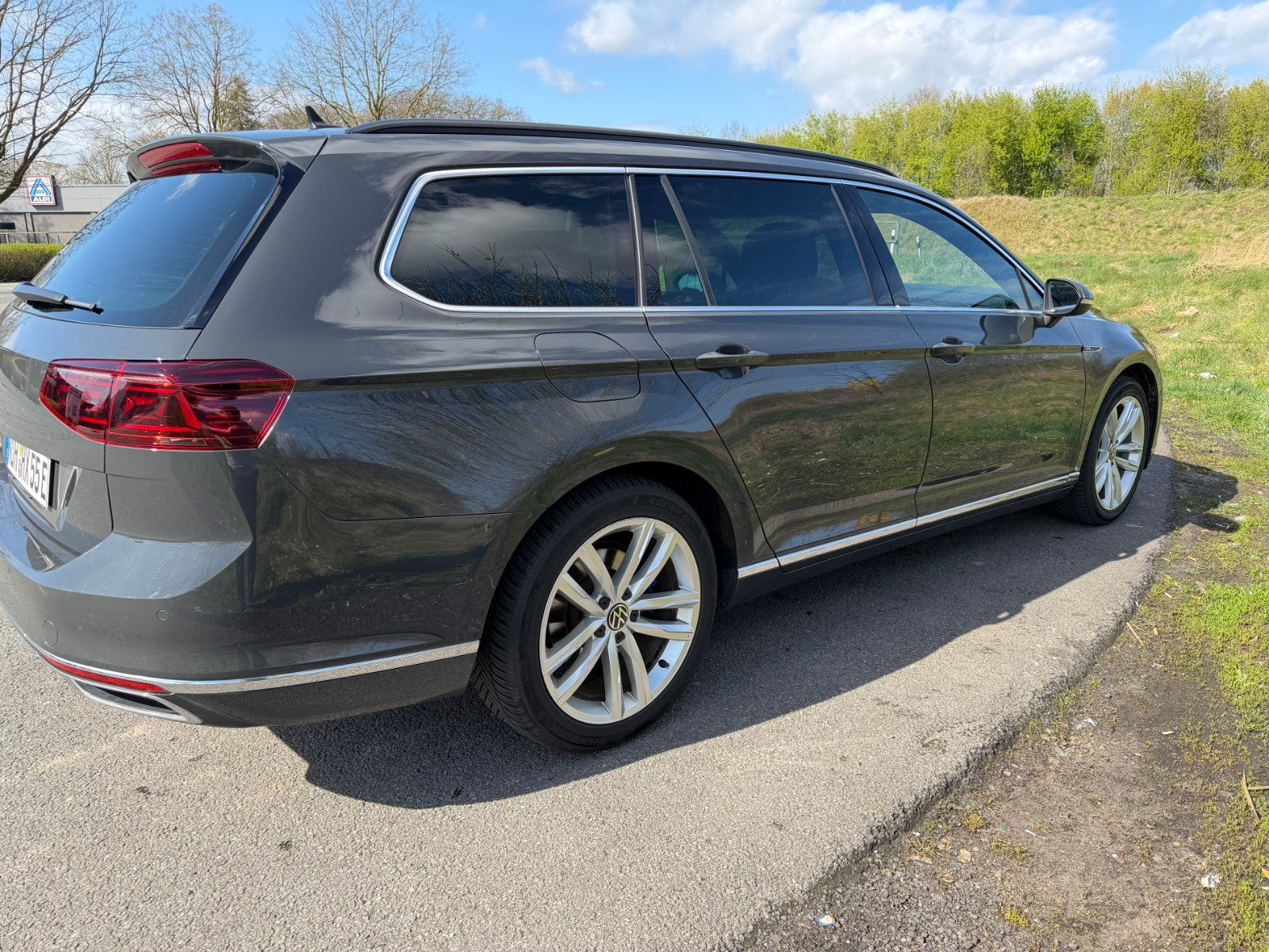 VW Passat GTE Variant | Matrix LED | Dynaudio | ACC | AHK, Auto's, Dealer onderhouden, Stof, 218 pk, Stationwagon