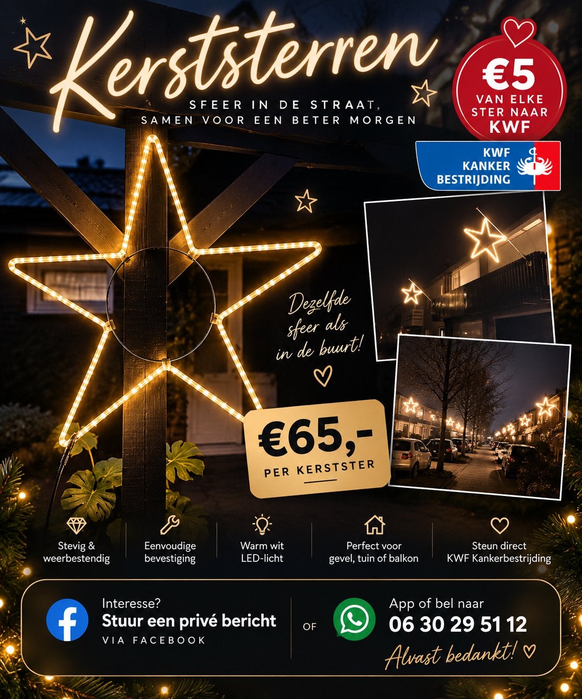 KERSTSTERREN SON EN BREUGEL, Ophalen, Nieuw