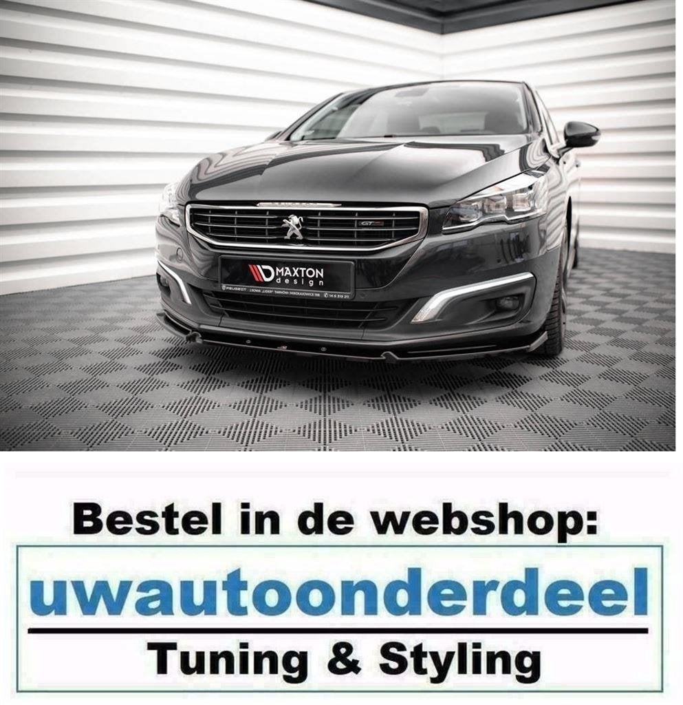 Maxton Design Spoiler Lip Splitter Voor Peugeot 508 GT