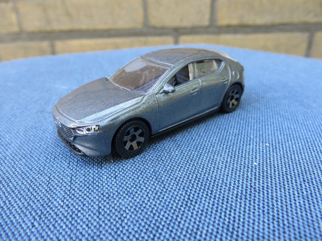 Matchbox Mazda 3 Grijs, Ophalen of Verzenden, Zo goed als nieuw, Auto