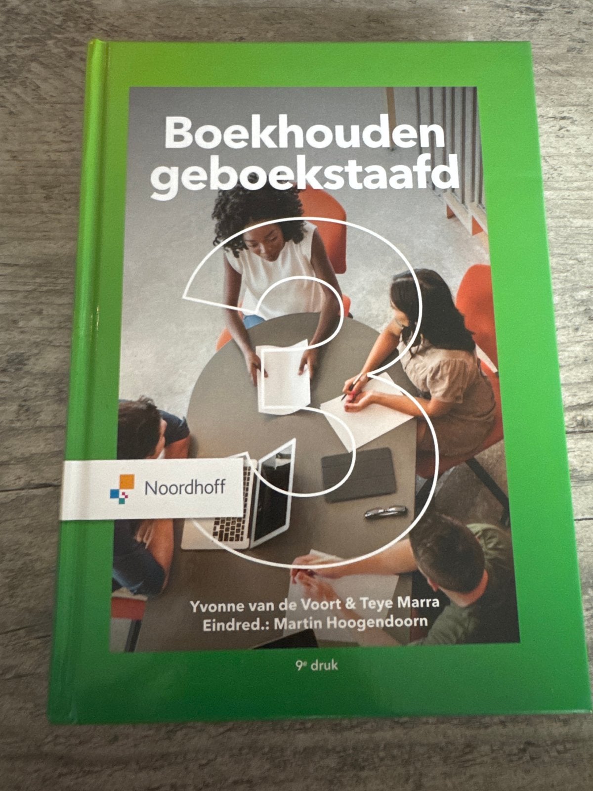 Boekhouden Geboekstaafd 9e druk - Yvonne van de Voort, Ophalen of Verzenden, Gamma, Zo goed als nieuw, HBO