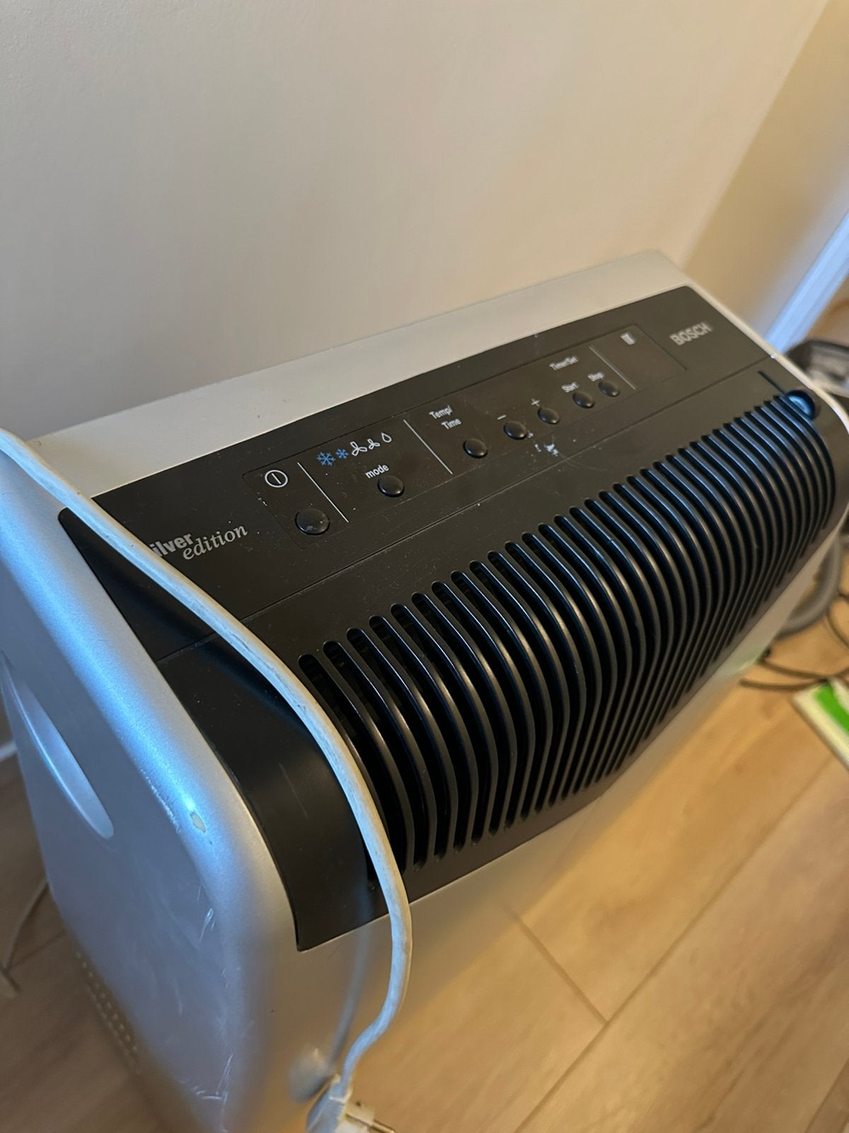 Mobiele Airco Bosch silver edition, Witgoed en Apparatuur, Ophalen, Minder dan 60 m³, 3 snelheden of meer, Zo goed als nieuw