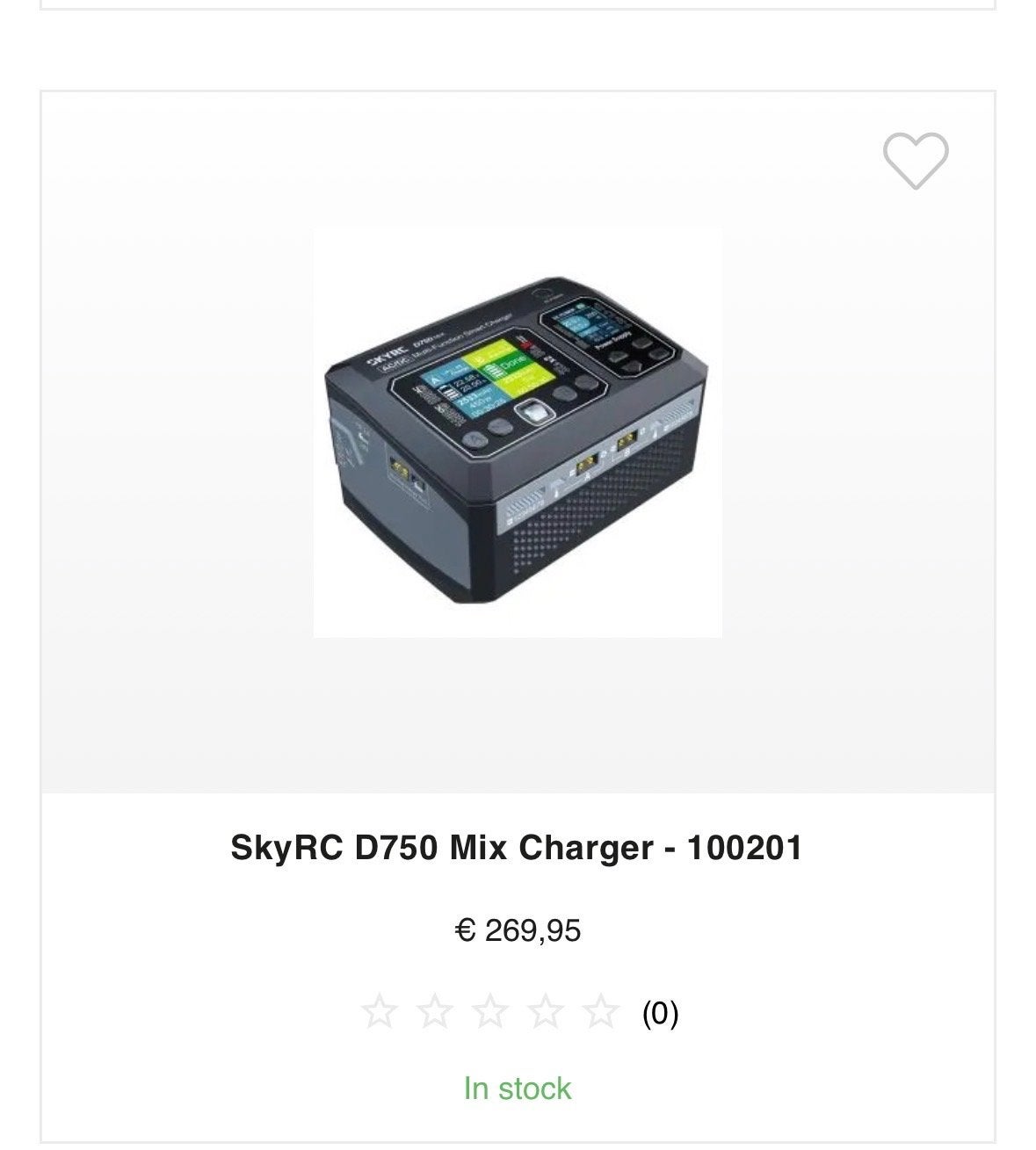 SkyRC D750mix Duo Lader - Nieuw en Ongebruikt, Ophalen of Verzenden, Nieuw, Apple iPhone