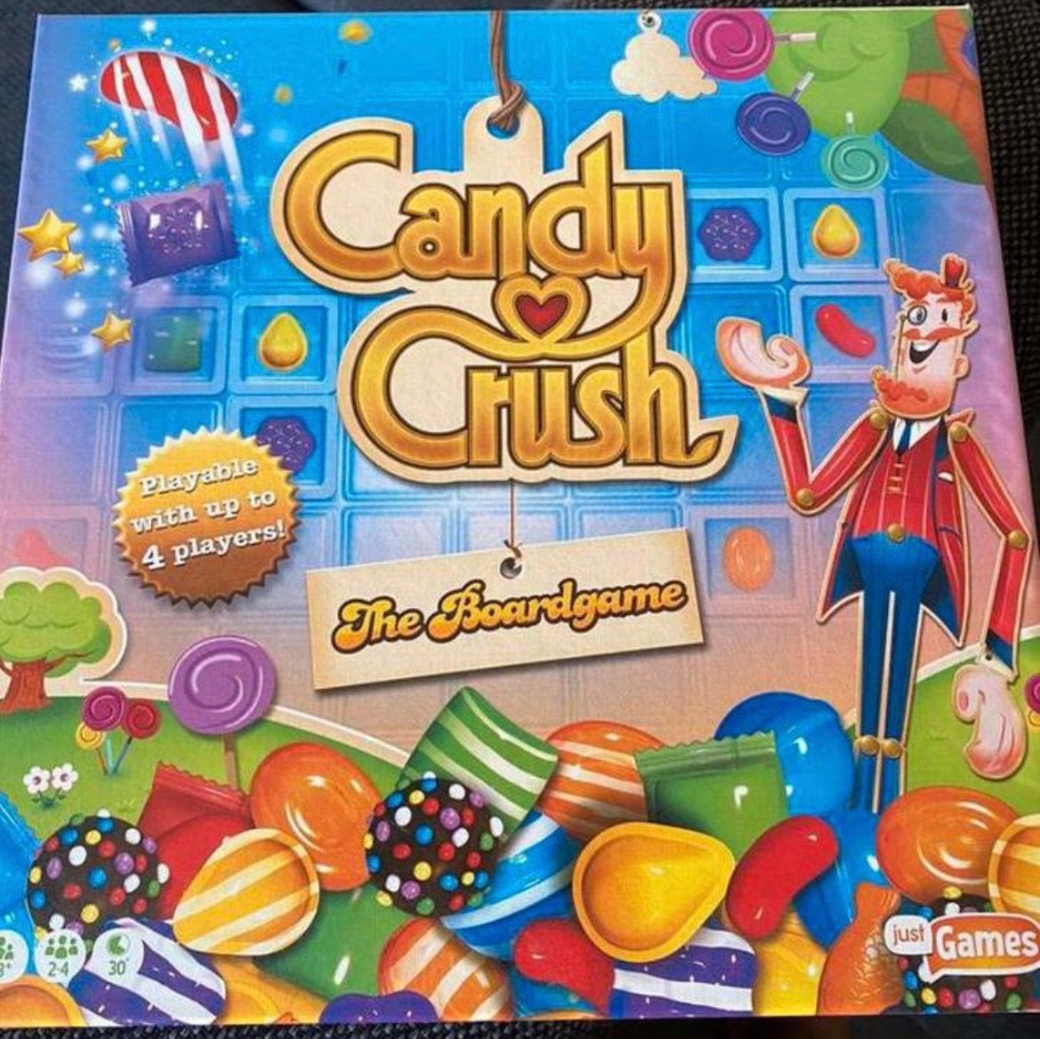 Candy Crush bordspel, Hobby en Vrije tijd, Gezelschapsspellen | Bordspellen, Ophalen of Verzenden, Zo goed als nieuw