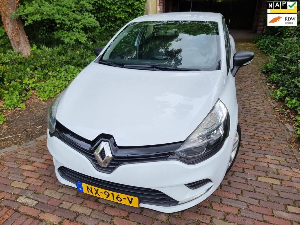 Renault Clio 1.5 dCi Ecoleader Life EURO6 / NO AIRCO, Voorwielaandrijving, Euro 6, Wit, Origineel Nederlands