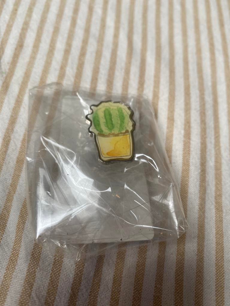 Leuke cactus pin - Nieuw in verpakking, Ophalen of Verzenden, Nieuw, Dier of Natuur, Speldje of Pin