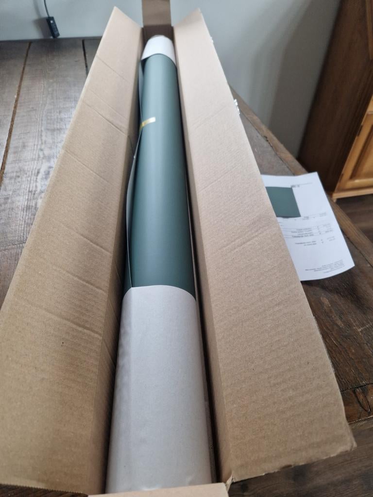Wrapfolie green smoke mat (122cm breed, 600 cm lang), Ophalen, Nieuw, 5 tot 10 m², Folie