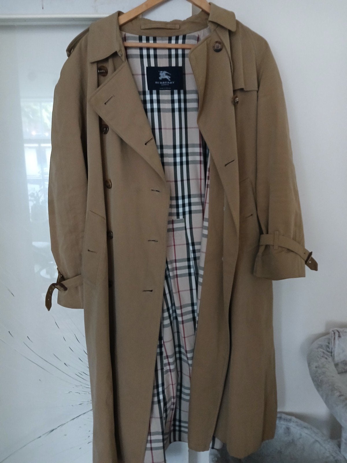 Burberry London Trenchcoat - Perfecte Staat, Burberry, Ophalen of Verzenden, Zo goed als nieuw, Beige