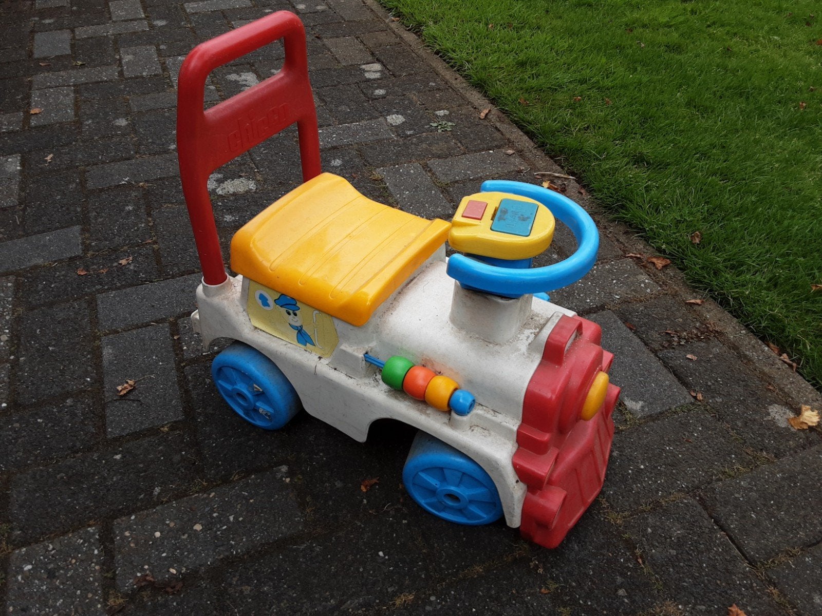 Chicco zit trein, Ophalen, Gebruikt