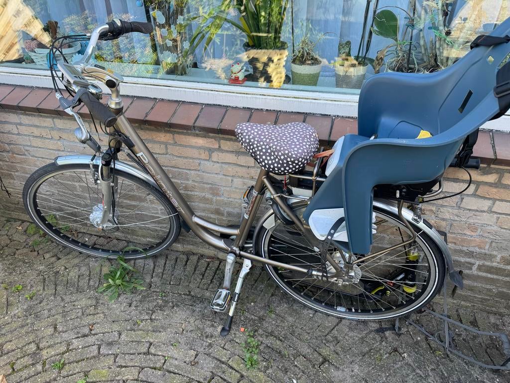 Pointer damesfiets met of zonder kinderzitje, Gebruikt, Versnellingen, 50 tot 53 cm, Ophalen
