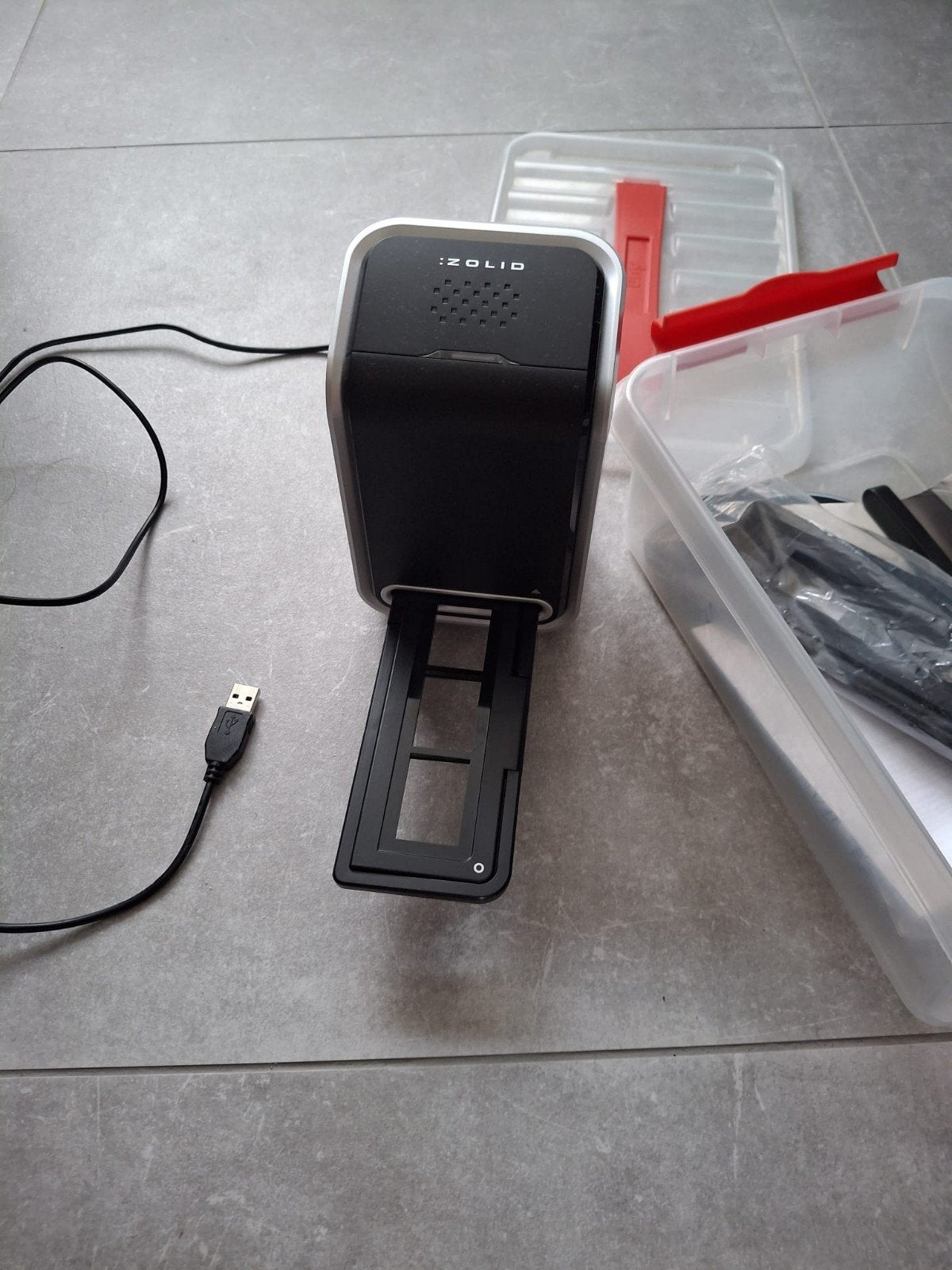 Dia converter voor digitalisering van oude dia's, Ophalen, Gebruikt