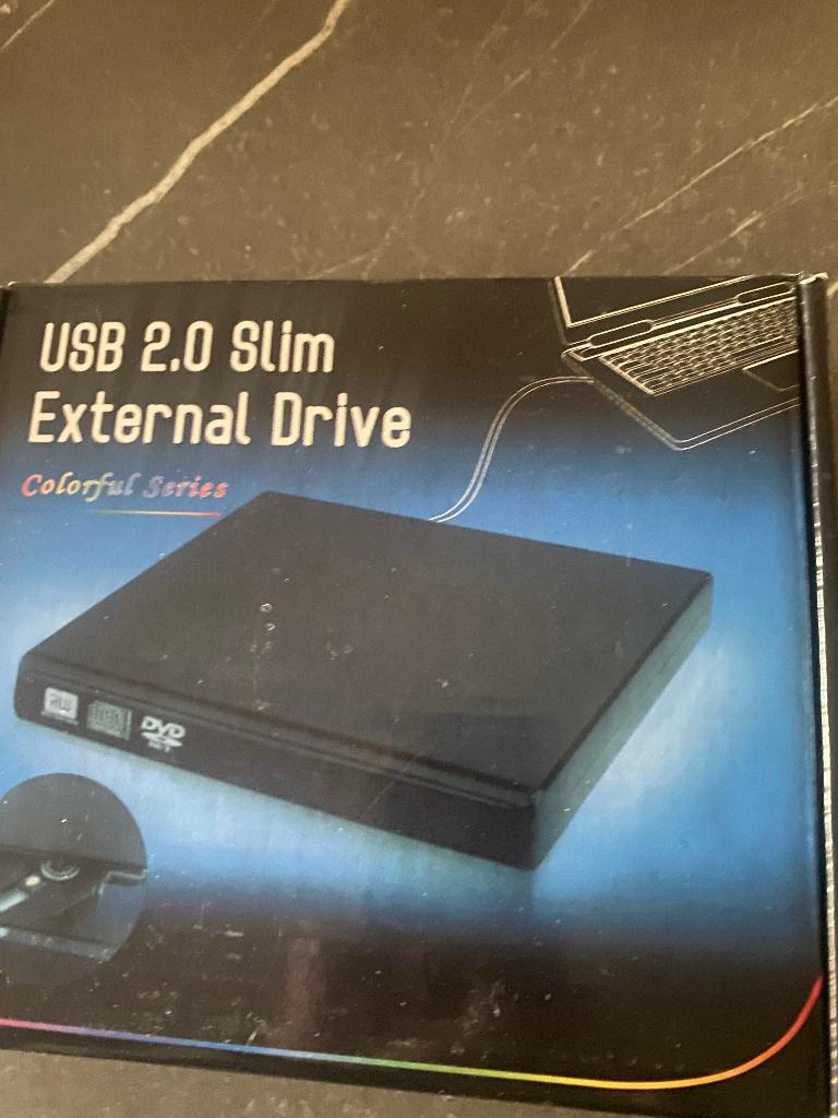 External drive, Ophalen, Zo goed als nieuw, Laptop, USB