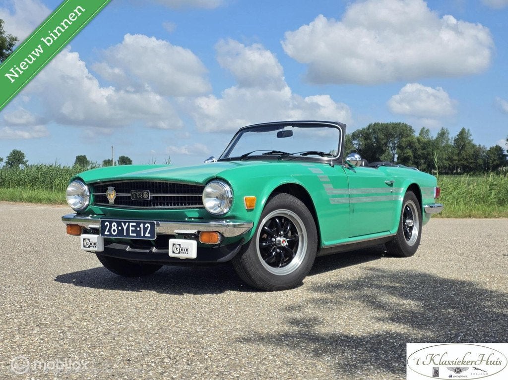 Triumph Tr6 super origineel en topstaat, Auto's, Triumph, Bedrijf, Te koop, TR6, Open dak, Benzine, Cabriolet, Handgeschakeld