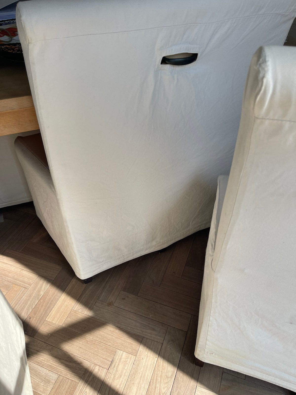 Eetkamer bank en stoelen 3 zits , 2 zits en 3 stoelen, Witgoed en Apparatuur, Ophalen, Zo goed als nieuw, 160 cm of meer