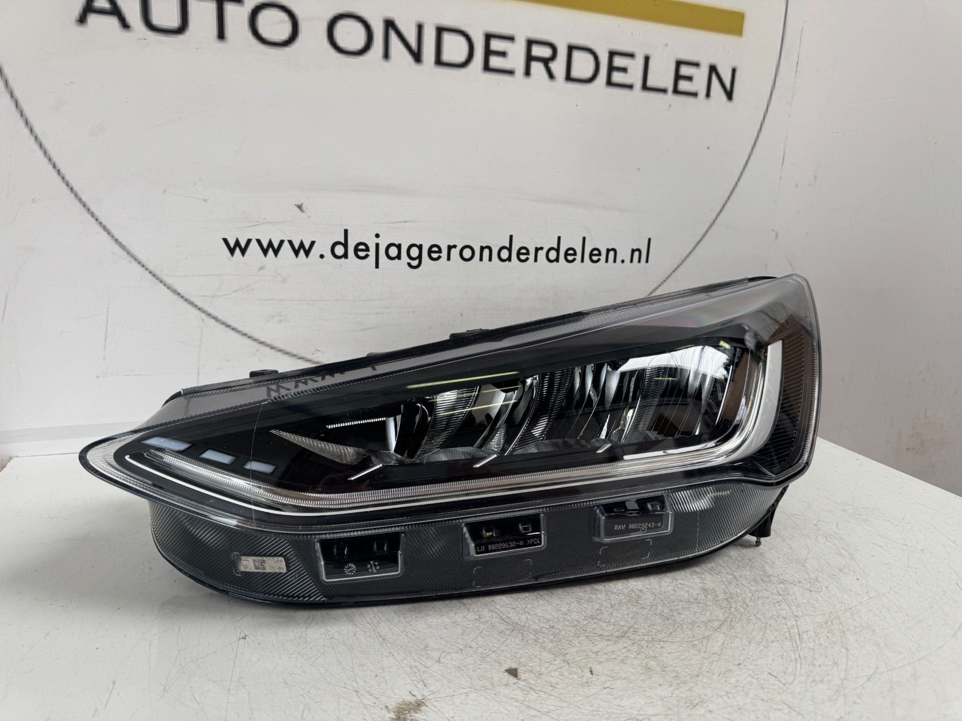 FORD FOCUS MK4 FACELIFT KOPLAMP LINKS NX7B-13E015-CD 2022-, Gebruikt, Info@ford.com, Ophalen of Verzenden, Ford