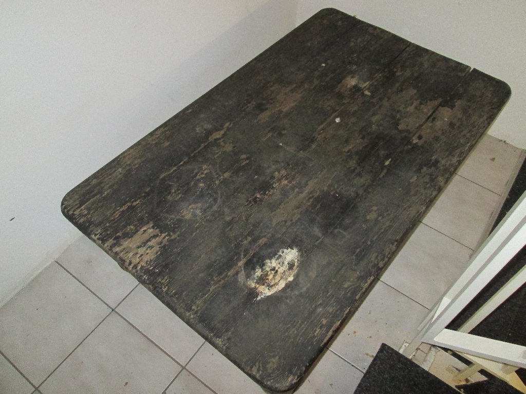 lage tafel salon hout zware tafel gratis ophalen, Ophalen, Gebruikt, 100 tot 150 cm, 50 tot 100 cm