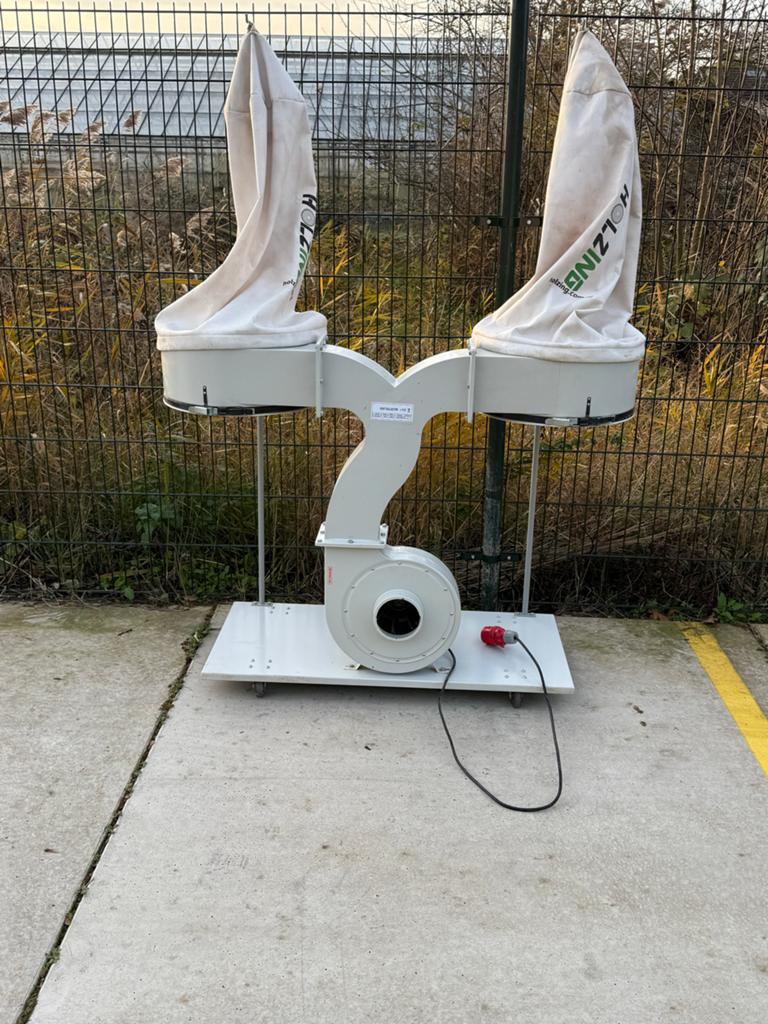 Holzling DC2300 Stofafzuiger 3HP 400V, Doe-het-zelf en Verbouw, Ventilatie en Afzuiging, Ophalen, Zo goed als nieuw