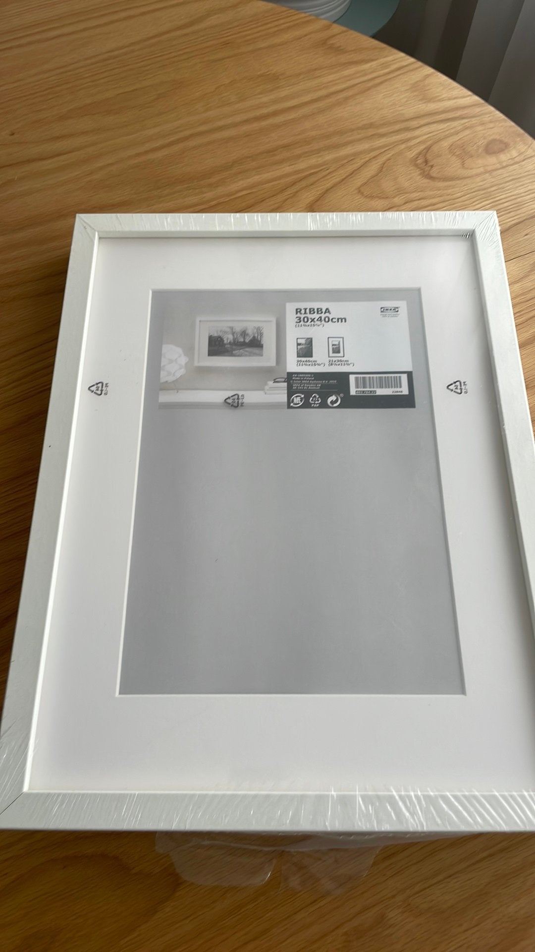 Ikea Ribba 30x40cm wit, Ophalen, Nieuw, Standaard fotolijst
