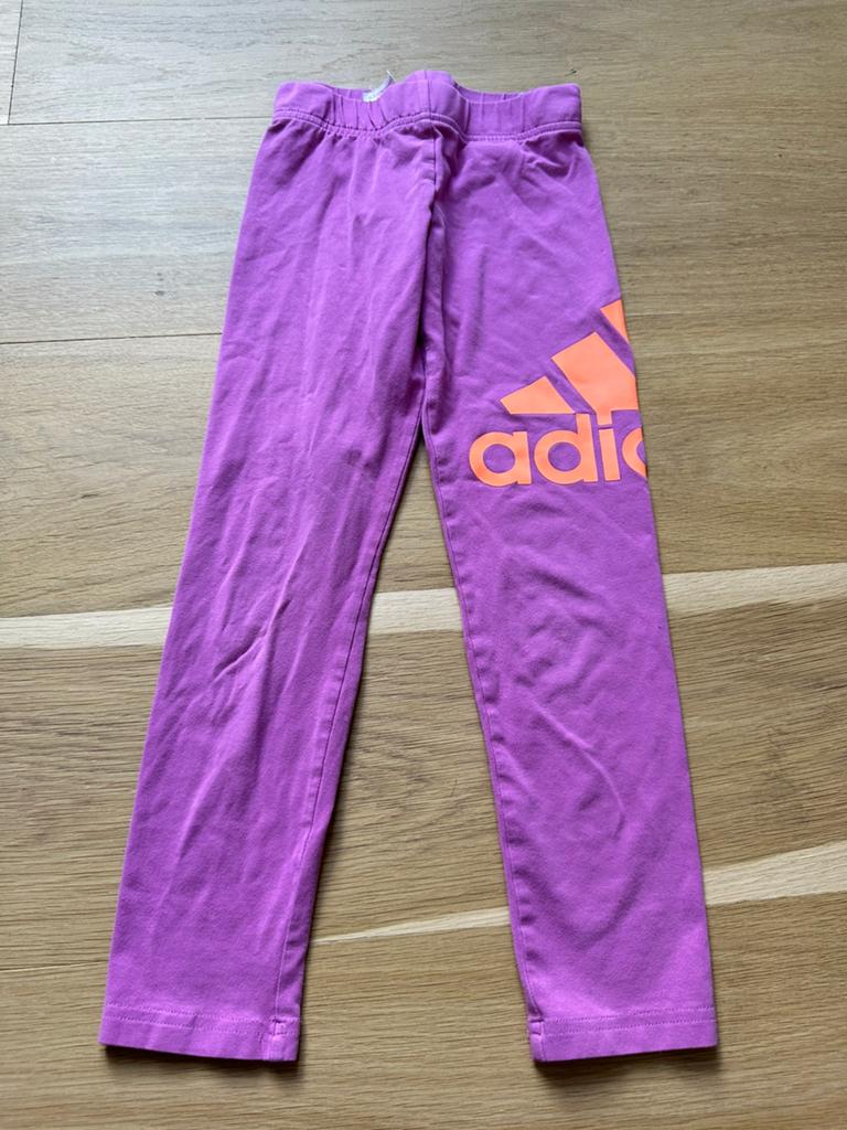 Adidas roze legging 128, Ophalen of Verzenden, Gebruikt, Meisje, Broek