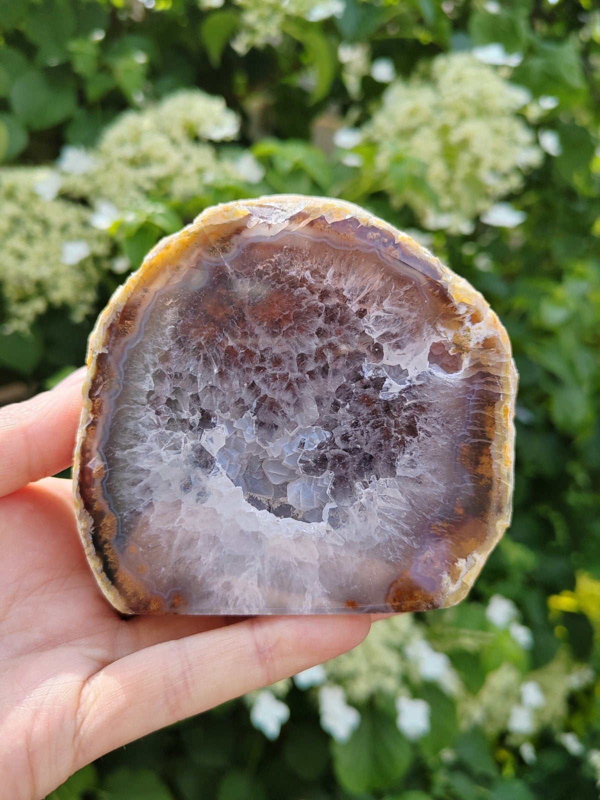 Agaat geode, Ophalen of Verzenden, Mineraal