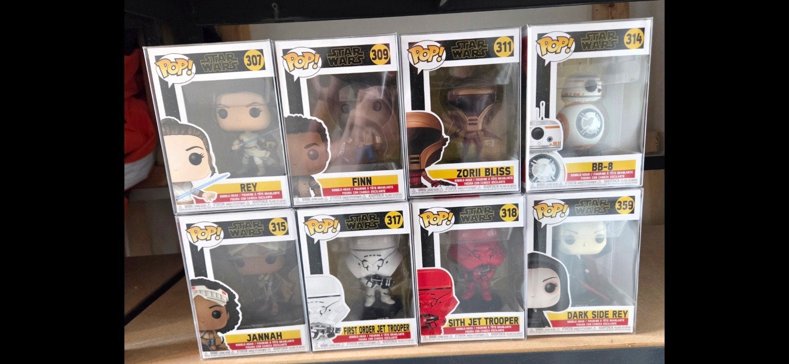 Funko Pop! Star Wars The Rise Of Skywalker - Set van 8, Ophalen of Verzenden