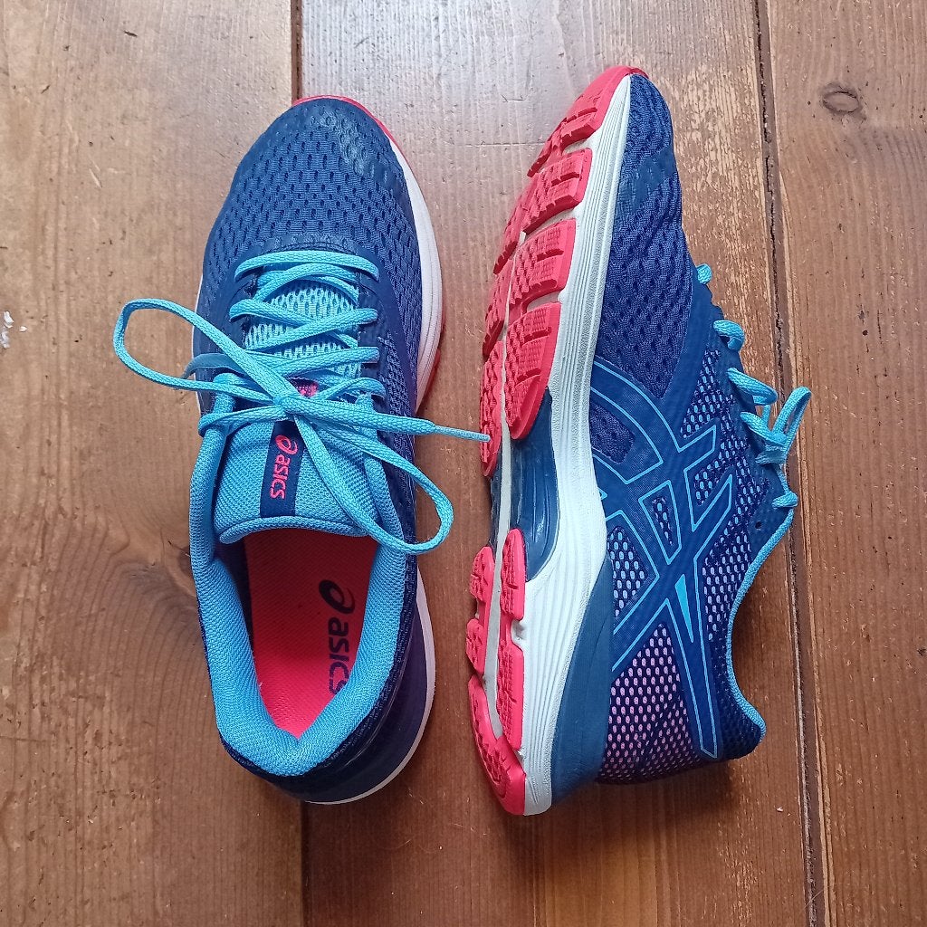Dames hardloopschoenen Asics Gel Pulse 10 maat 41.5., Hardloopschoenen, Verzenden, Zo goed als nieuw, Hardlopen