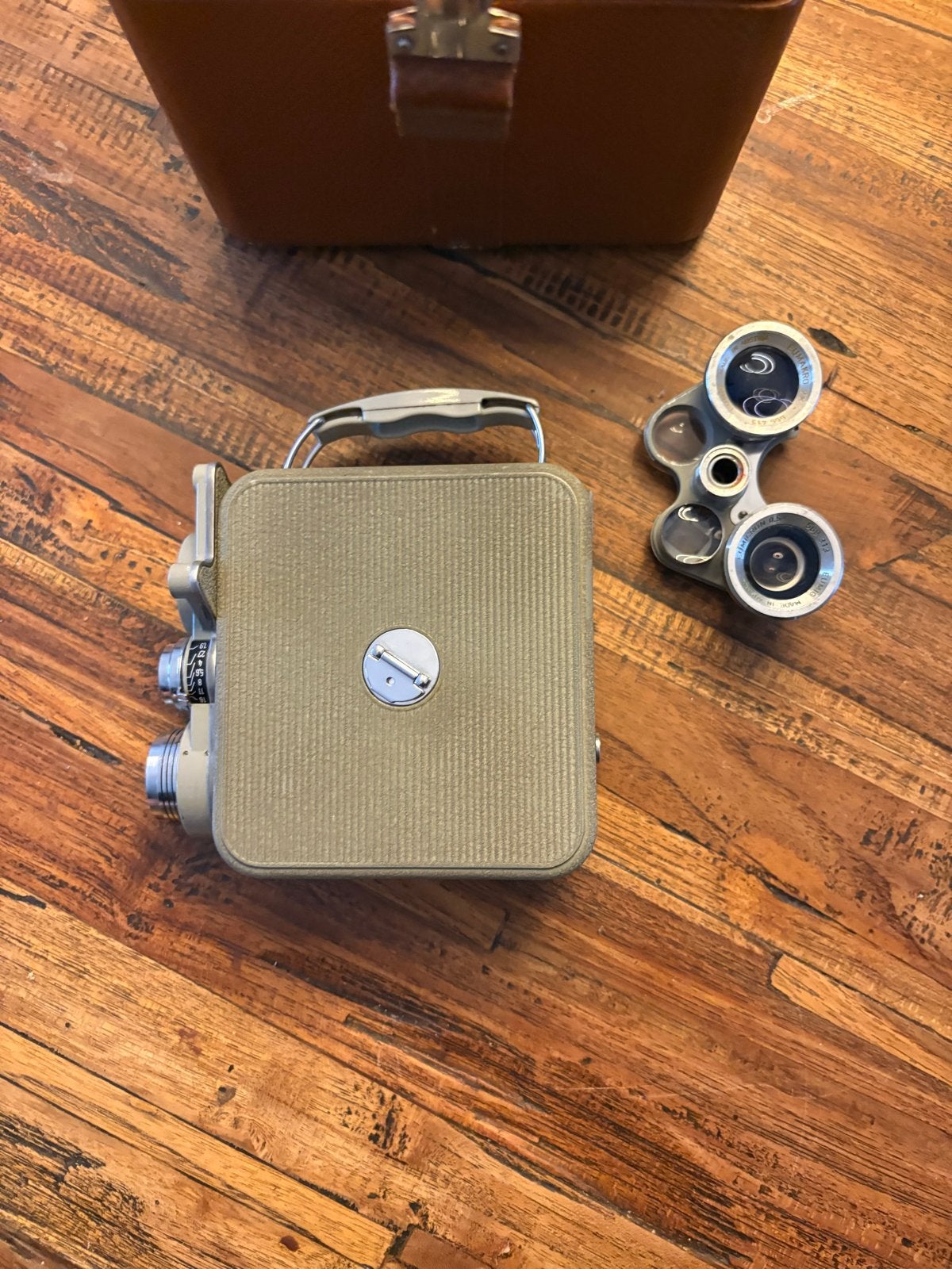 Vintage Eumig filmcamera met accessoires en koffer, Gebruikt, Spiegelreflex, Ophalen of Verzenden, The-Thrift-Store@outlook.com