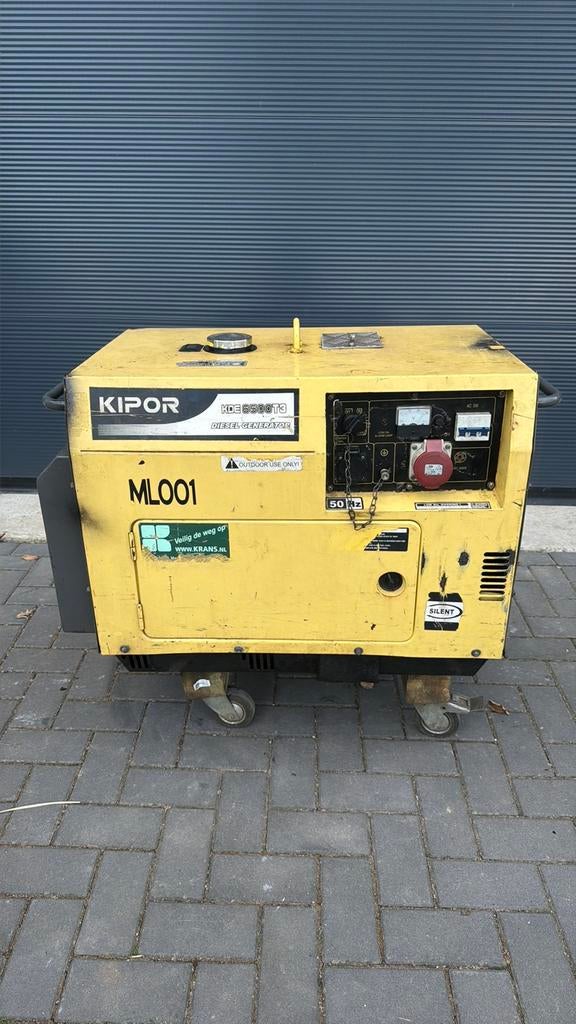 Kipor kde6500t3, Ophalen, Zo goed als nieuw, Overige typen
