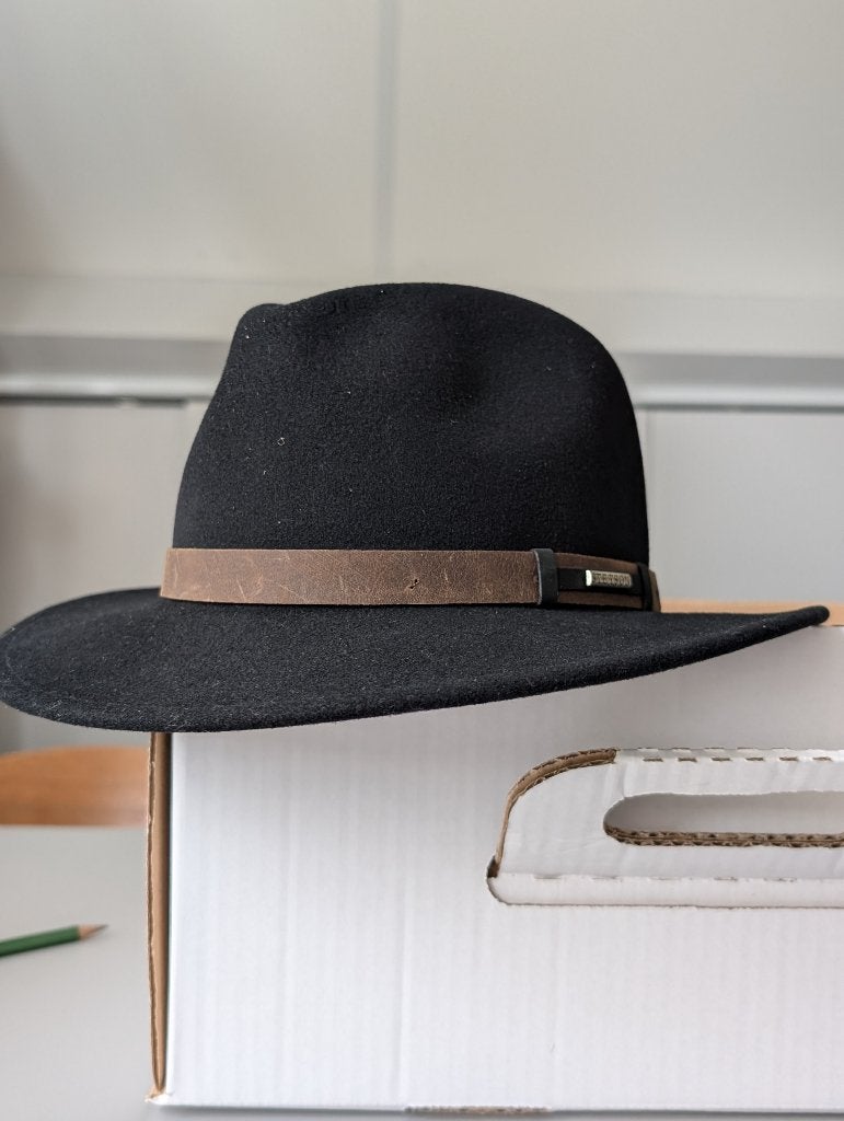 Stetson Vitafelt, Ophalen of Verzenden, Zo goed als nieuw, 57 cm (M, 7⅛ inch) of minder, Hoed