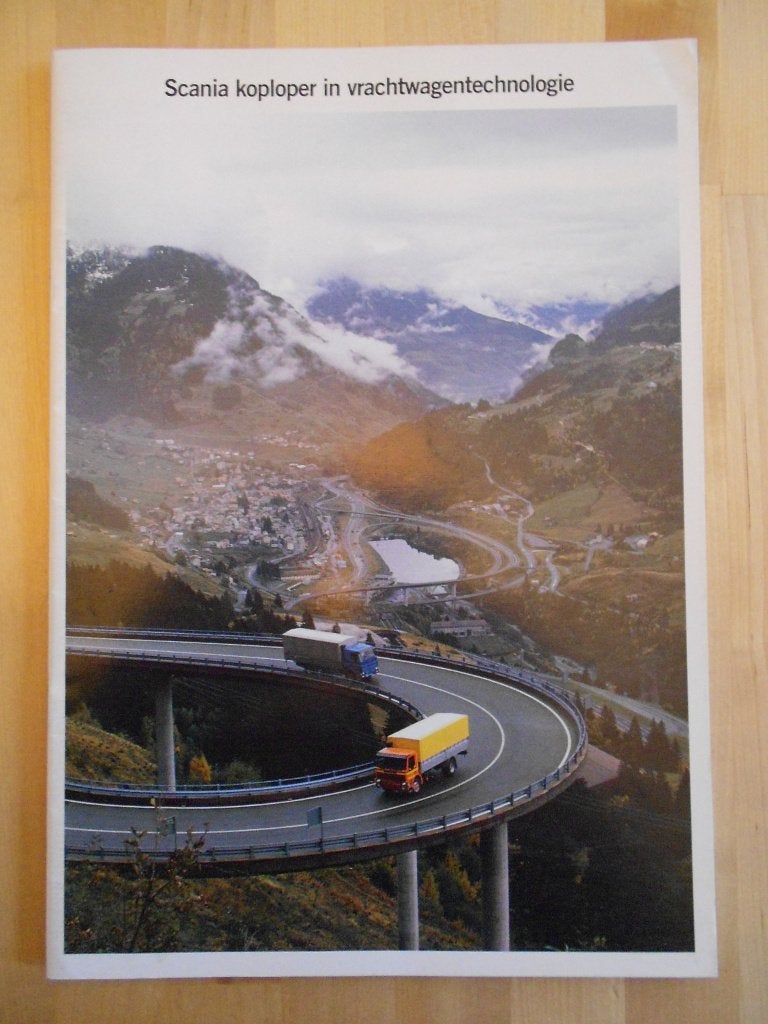 Scania 142 112 82 Brochure 1985 – G-P-R- Torpedo V8, Ophalen of Verzenden, Zo goed als nieuw, Overige merken, Scania