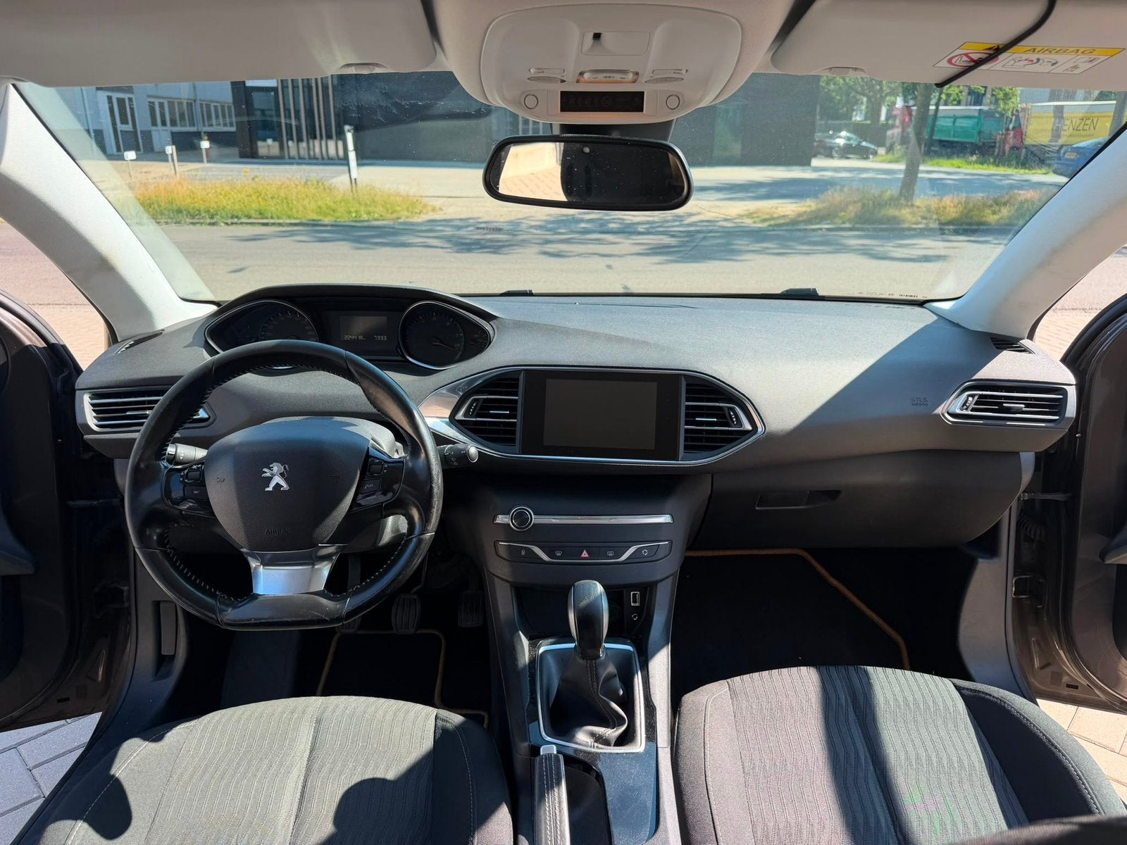 ‼️PEUGEOT 308 SW 1.6 HDI AIRCO/NAVI/CRUOSE ‼️FEST PRICE ‼️, Euro 5, Stof, Zwart, 4 cilinders