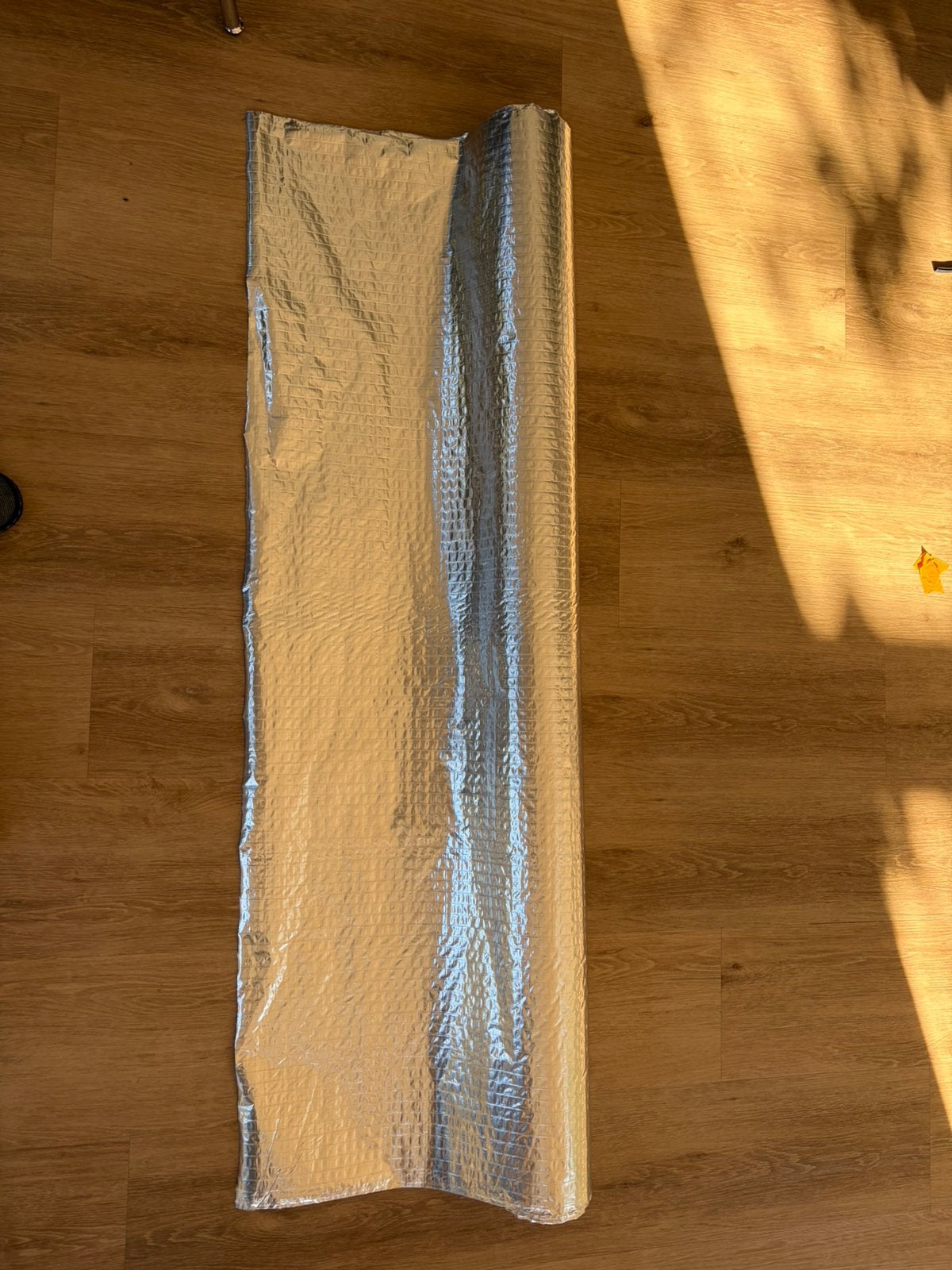 Dampdicht gewapend folie 1,5 x 24 m op rol, Doe-het-zelf en Verbouw, Ophalen, Zo goed als nieuw, 15 m² of meer, Folie