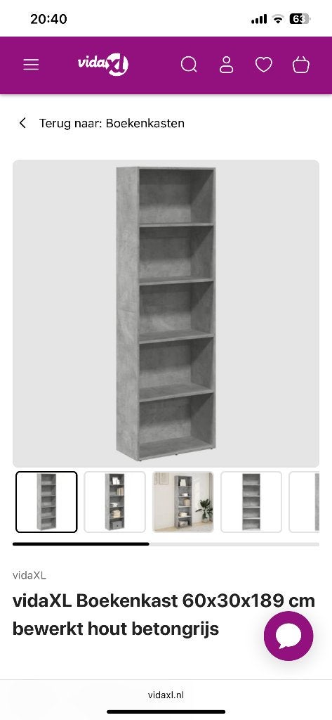 Boeken kast, Huis en Inrichting, Eikenhout, Ophalen of Verzenden, Zo goed als nieuw, Met lade(s)