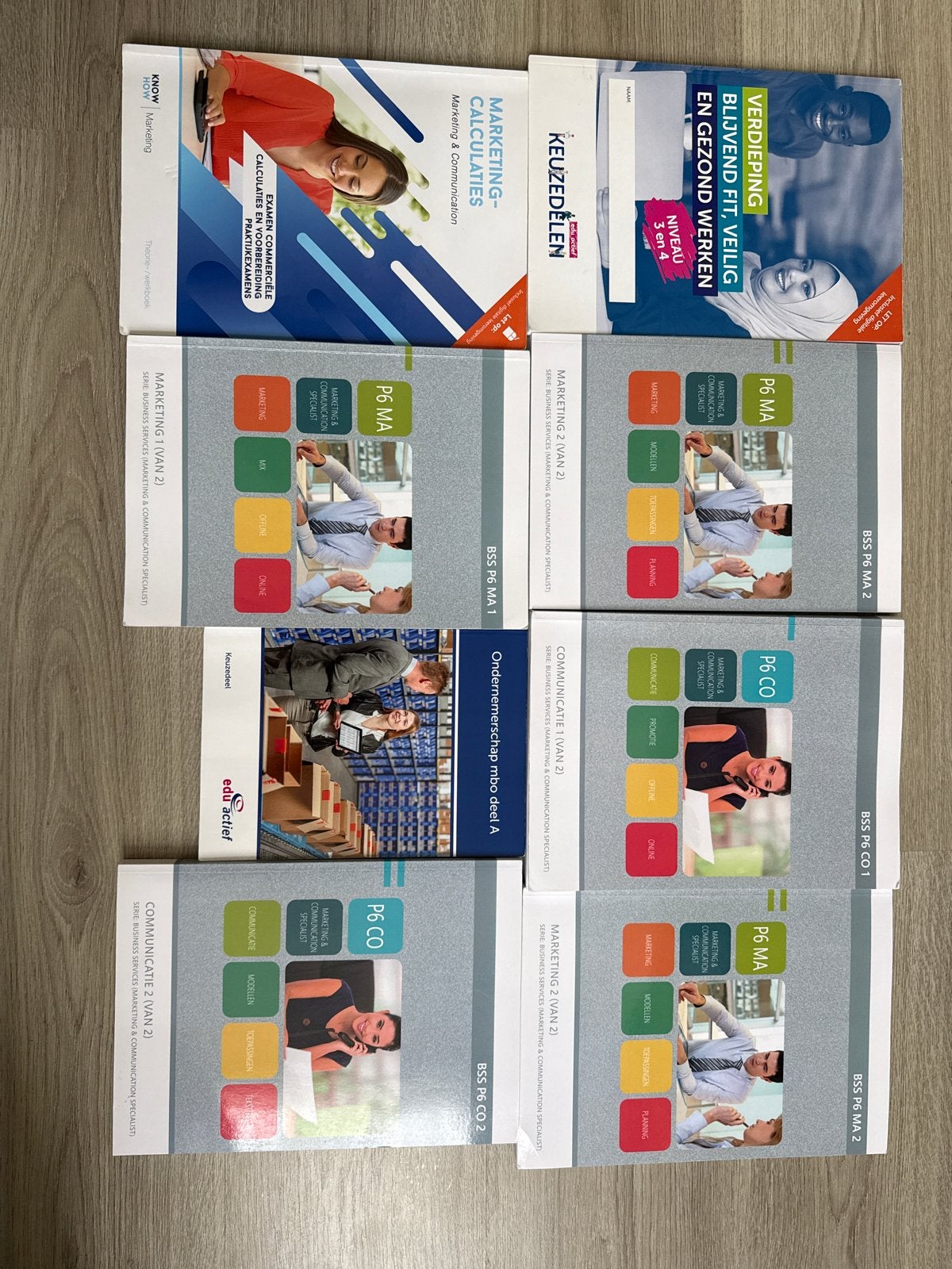 MBO Marketing & Communicatie Boeken (diverse), Boeken, Studieboeken en Cursussen, Ophalen, Gamma, Gelezen, MBO
