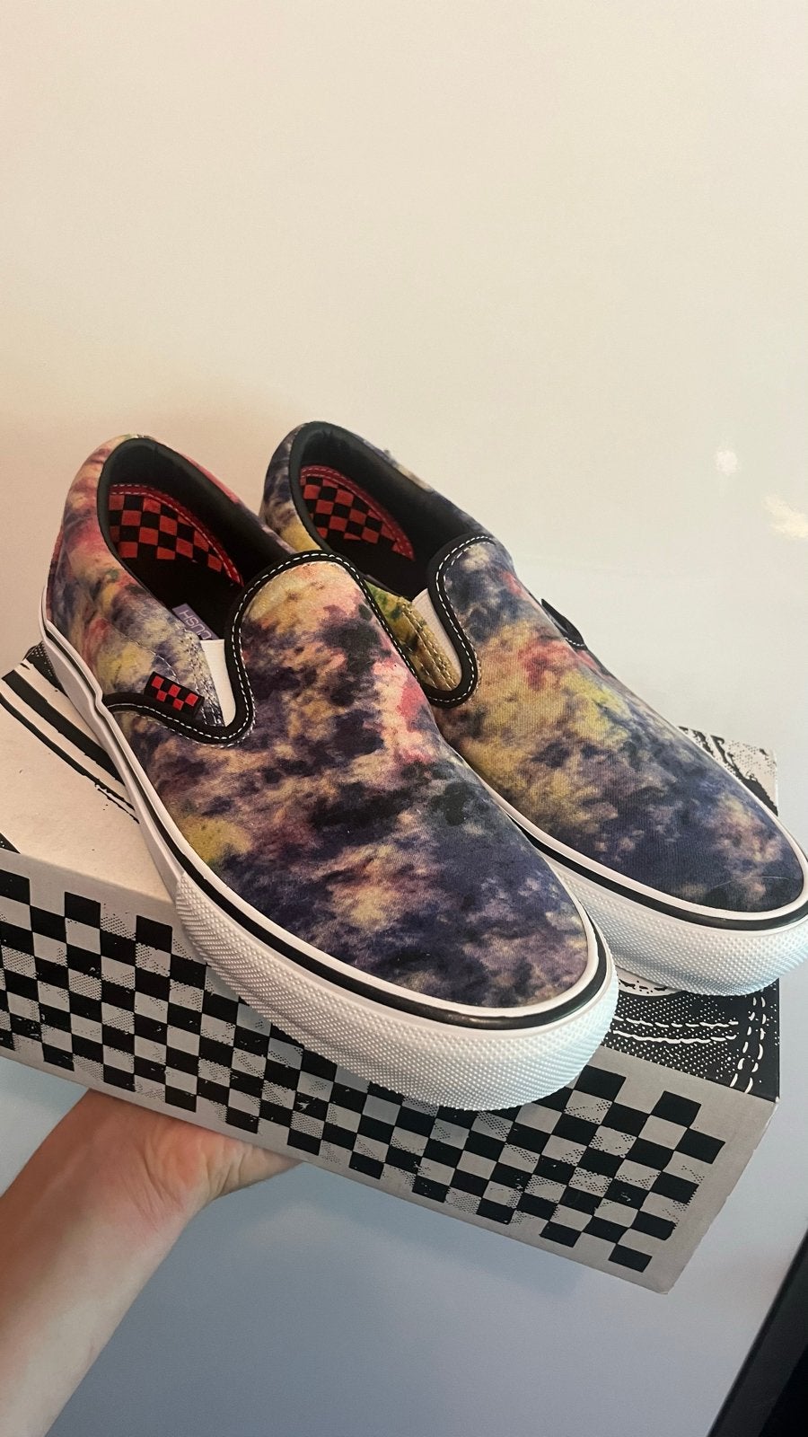 Vans Slip-On Skateboarding Schoenen Tie-Dye, Ophalen of Verzenden, Nieuw, Overige kleuren