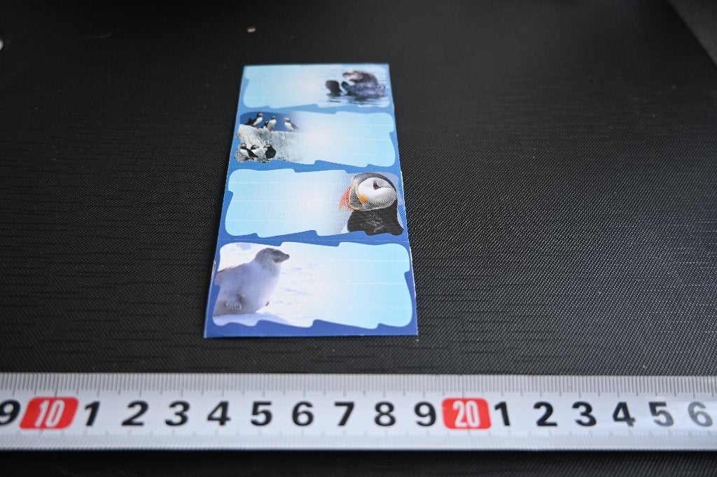 sticker zeehond pinguin enz, Ophalen, Zo goed als nieuw